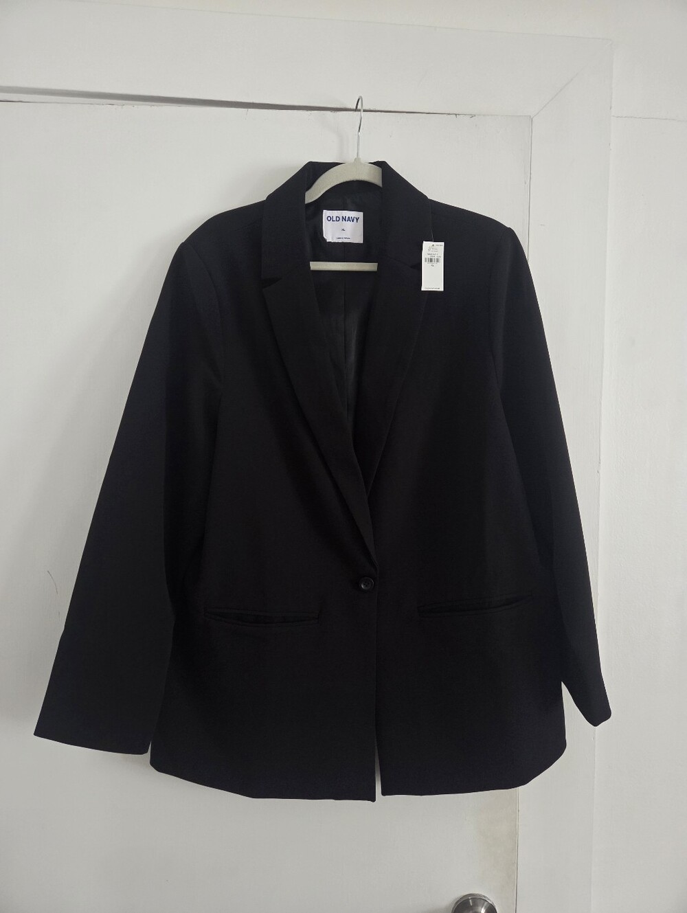 Old Navy Black Single-Button Blazer